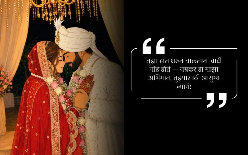 Romantic Ukhane in Marathi for Male