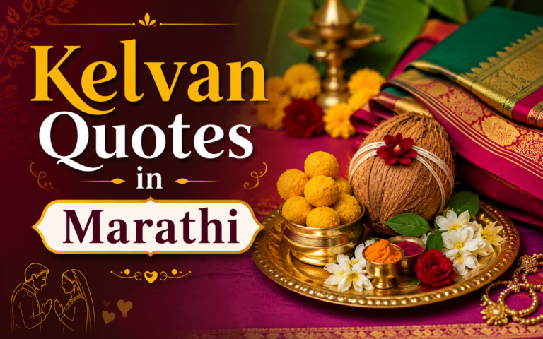 Kelvan Quotes in Marathi
