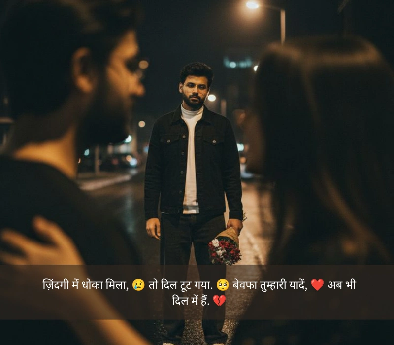 Pyar Mein Dhoka Bewafa Shayari
