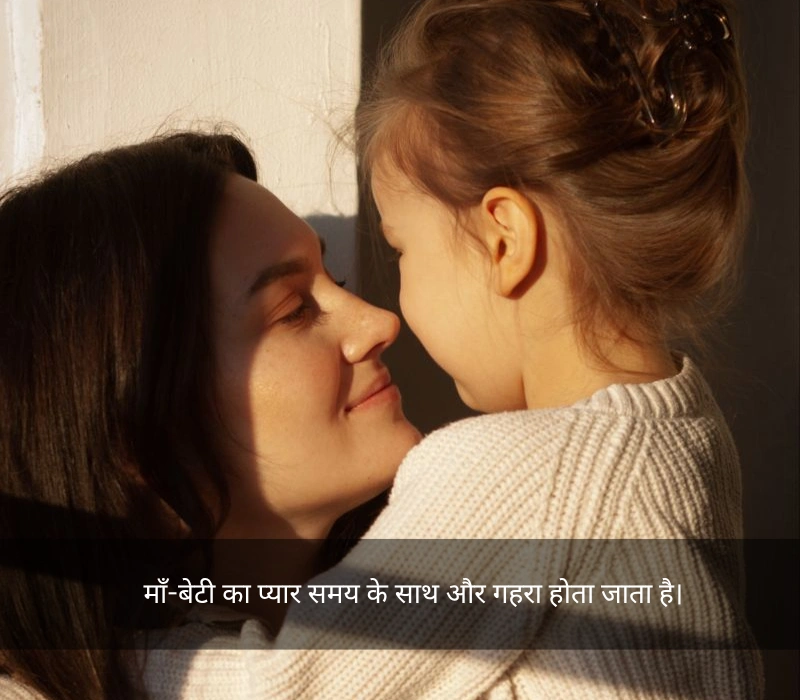 Heart Touching Maa Beti Quotes In Hindi