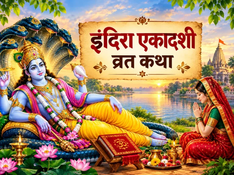 Indira Ekadashi Vrat Katha: Story, Significance & Rituals (Hindi mein) Indira Ekadashi vrat katha
