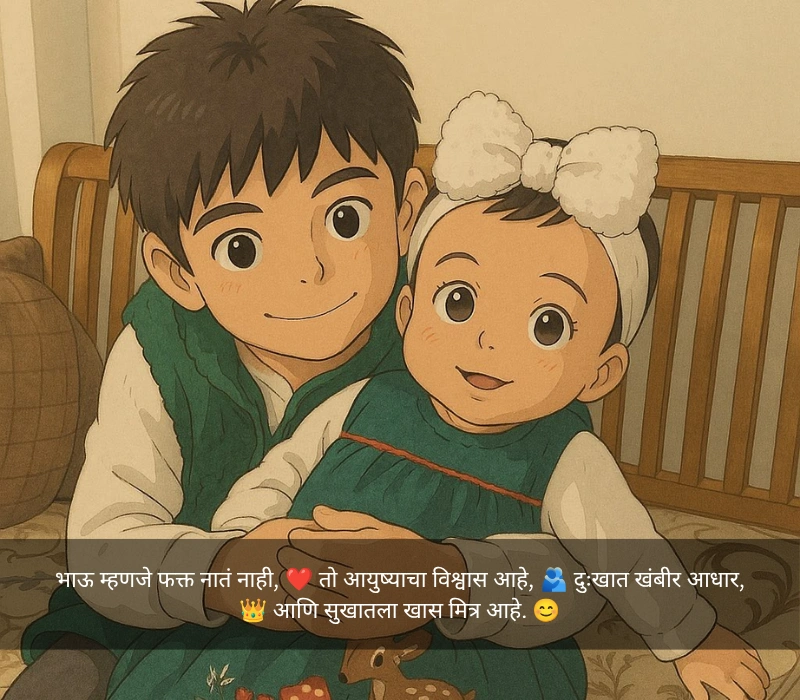 मोठा भाऊ शायरी मराठी
