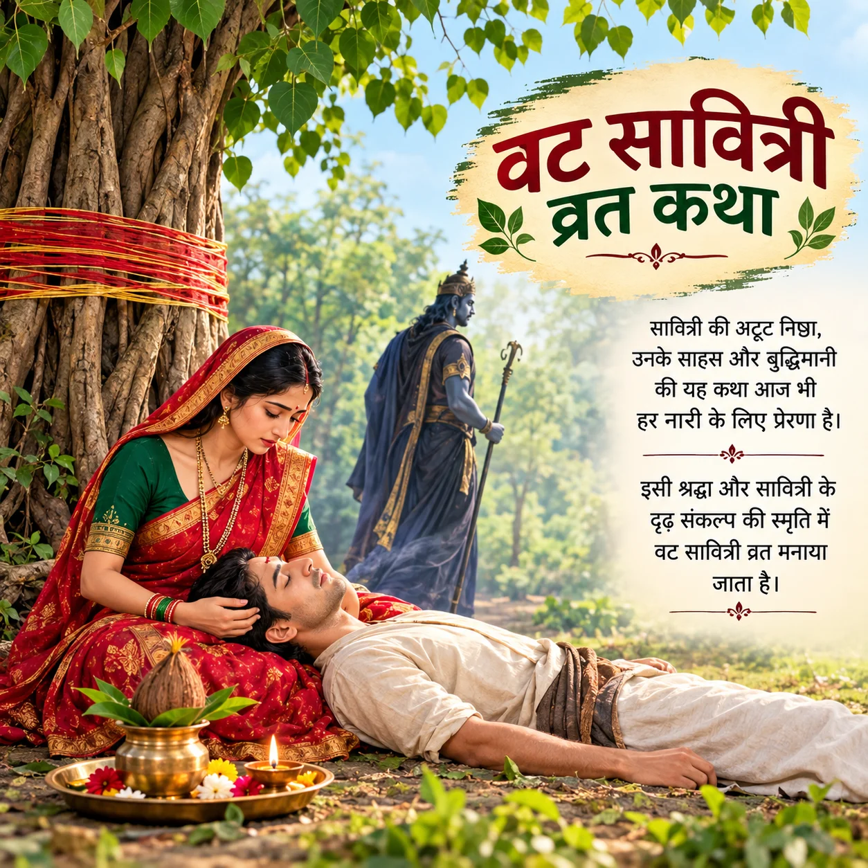 वट सावित्री व्रत कथा